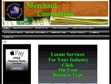 Tablet Screenshot of merchantconnection.biz